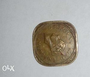 2 anna  India coin