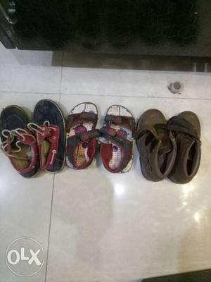 3 pairs branded in good condition for 3-4 years