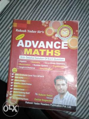 Advance math by Rakesh yadav sir MRP 375