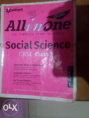 Arihant All In One Social Science Book