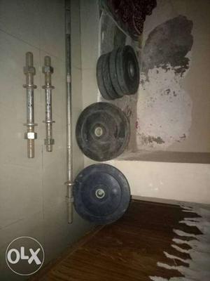 Barbell, Dumbbells, And Weight Plates