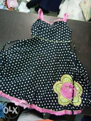 Black And White Polka-dot Hoodie