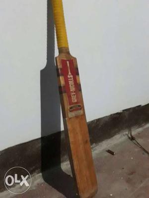 Brown Wooden Cricket Bat