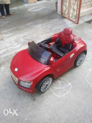 Children's toy vcar...used only 6 months..Due to