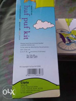 Cipla inhaler unused with scealed box for small