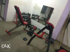 Gym set up Totally equipment in New condition.