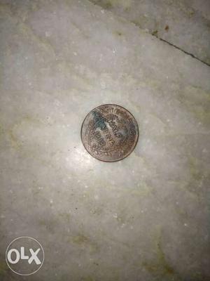Half Anna  Coin Bronze coin
