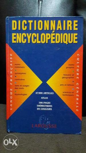 Larousse Encyclopedic Dictionary (in French), year ,