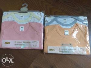 MAX brand baby suit 4 pieces (3-6 months) unopened