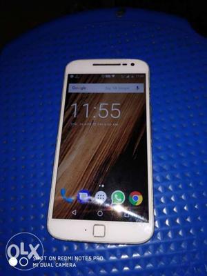 Moto g4 plus 32gb variant mint condition with