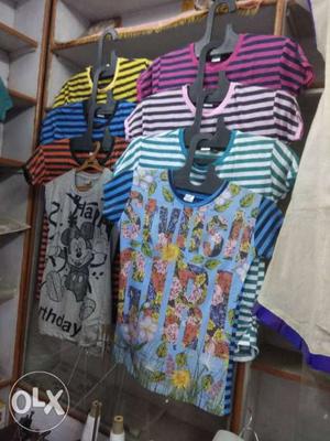 New Girls Tshirt Fix Price 90 Rs each.. Size khali XL hai No
