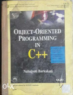 Object-Oriented Programming In C++ By Nabajyoti Barkakati