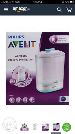 Phillips avent sterilizer it is almost brand new