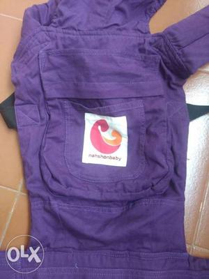 Purple coloured Noshan Baby Carrier