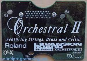 Roland Orchestral II Expansion Board