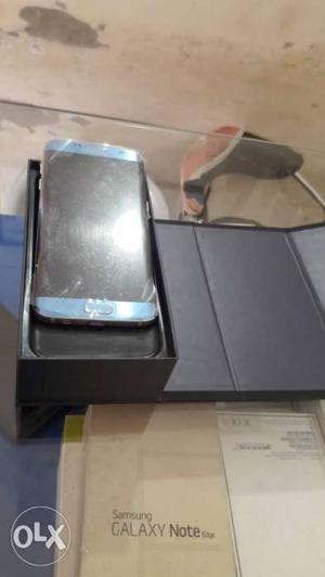 Samsung s7 edge with bill box 32 gb single SIM