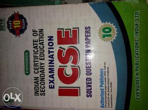 Ten years icse solved question papers by