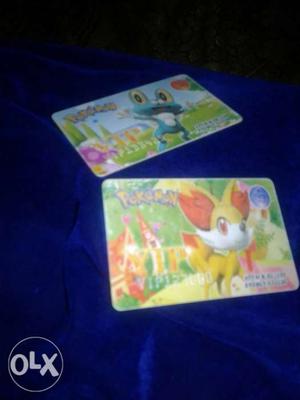 Two Pokemon VIP Cards