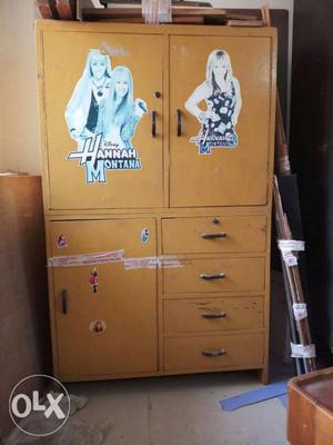 3 wooden storage cabinets in excellent condition.
