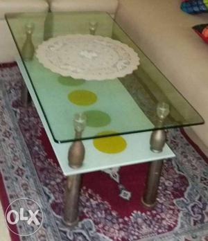 A center table in proper condition.