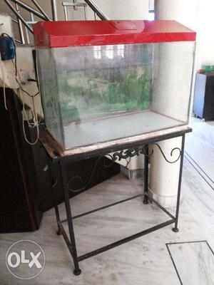 Aquarium of  feet with stand and all accessories