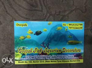 Deepak Fish Aquarium