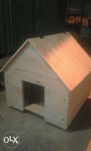 Dog house solid wood clearance last few pieces