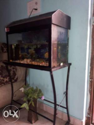 Fish tank with stand in good condition for sell