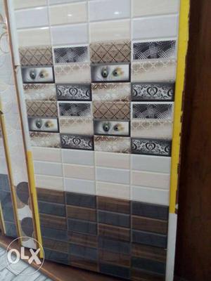 The brand showroom of tiles and sanitary