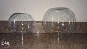 Two Fish Bowls for sale not at all used (Srinagar)