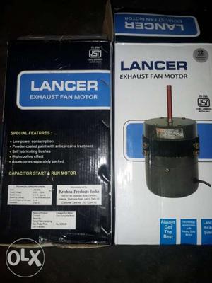 Black And Gray Lancer Exhaust Fan Motor Box