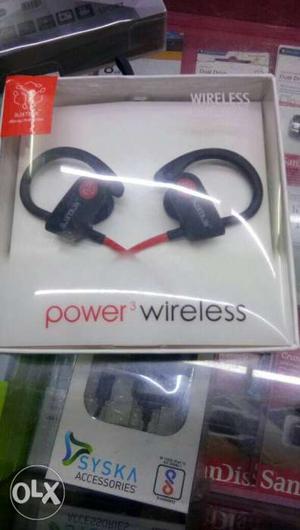 Black Beats By Dr. Dre Power 3 Wireless Box this is new one