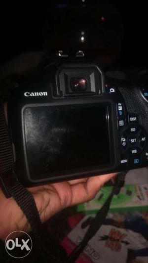 Black Canon d DSLR Camera