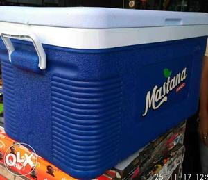 Blue And White Mastana Box Cooler