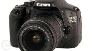 Canon 550d with  and 50mm lens