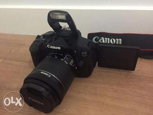 Canon 700D DSLR with  mm and mm lense