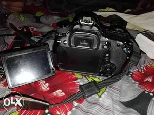 Canon 70d dslr camera with  lens.