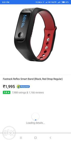 Fastrack band. It is buy on sunday