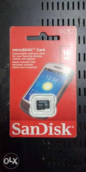 I want to sell a new sandisk 16gb memory Card