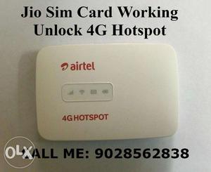 Jio Sim Woking 4G Hotspot