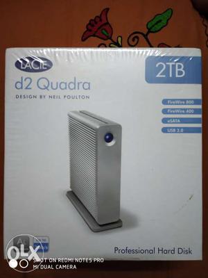 Lacie d2 quadra 2tb external hard disks brand new