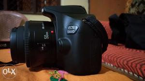New canon dslr with 50mm prime lens. With bill n