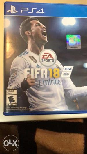 Ps4 fifa 18 not used brand new condition