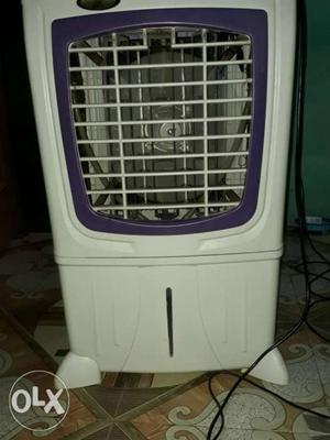 Purple And White Evaporative Air Cooler