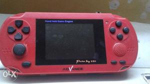 Red Advance Hand Held Game Engine