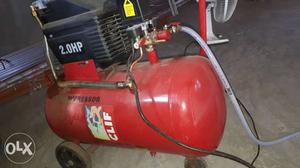 Red And Black Clif Air Compressor