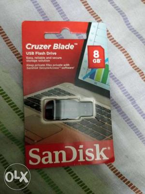 Scandisk 8gb pendrive.. Sealed and packed