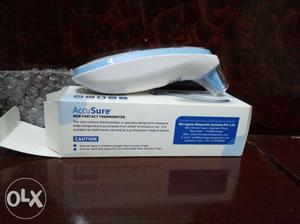White AccuSure Thermometer With Box
