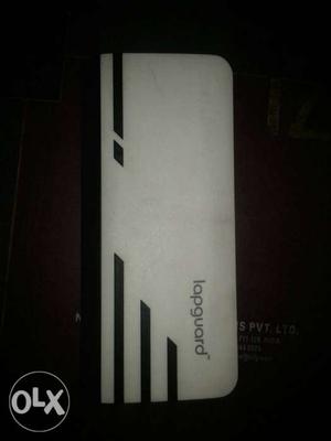 White And Black Lapyguard Power Bank