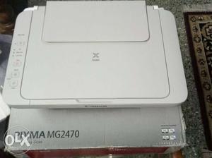 White Canon Pixma MG Printer With Box